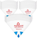 FXFOUCS 500 Pack of Premium Paint Strainers with 190 Micron Fine Mesh Filters - 3D Printing Ultra-Flow Blue Nylon Cone Strainers for Paint and Fluid Filtration