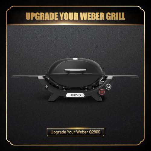 QuliMetal Folding Front Shelf for Weber Q2800N Q1200 Q1000 Q2000 Q2200