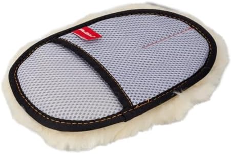 Maxshine Universal Premium Sheepskin Wool Wash Mitt - Ultra-Soft Real Lambswool Car Wash Glove, Scratch-Free Cleaning Pad for Auto Detailing, Paint Protection, Safe Washing for Cars, Trucks & SUVs