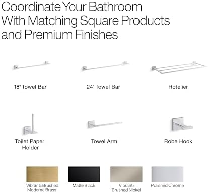 KOHLER SQUARE TOILET TISSUE HOLDER
