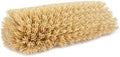 SPARTA Multi-Level Tile Scrub Brush 12" Wide Brush Head, Heavy-Duty Tile Cleaning Brush with End Bristles for Commercial Tiles, Tubs and Floor, Plastic, 12 Inches, Tan