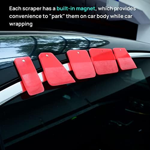 NEWISHTOOL Magnet PPF Squeegee Kit Paint Protection Film Installation Tools
