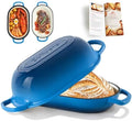 5-Quart Oval Dutch Oven for Bread Baking