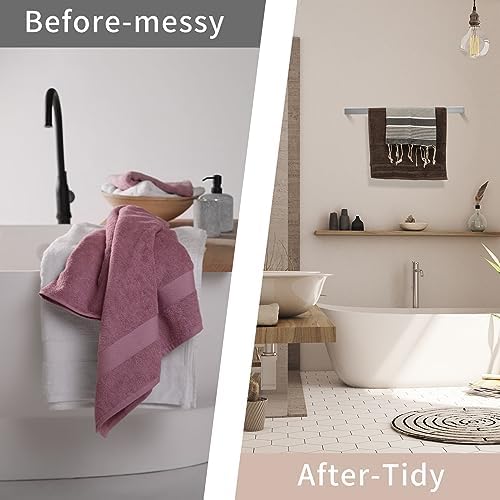 Fapully 8 Piece Bathroom Accessories Bathroom Hardware Set Brushed Nickel