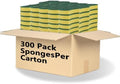300 Pack Kitchen Cleaning Sponges, Eco Non-Scratch for Dish,Scrub Sponges.