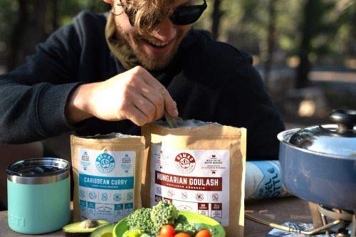 Nomad Nutrition Hungarian Goulash | Instant Freeze Dried Backpacking & Camping Food | Plant-Based, Non-GMO Hiking Meals with High-Energy, Vegan, Gluten-Free | 112g - 1 Pack