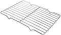 Grilling Rack Heavy Duty Wire Grate Oven Roasting Rack 5.3 x 8.75 inch Rectangle Baking Cooling Steaming with 4 Legs Stainless Steel Rack (5.3"X8.75",22.2X13.5cm)