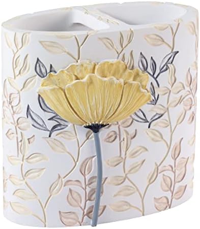 Avanti Linens - Toothbrush Holder, Organizer for Toothbrush & Toothpaste
