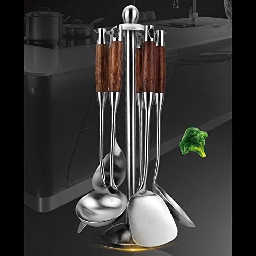 Kitchen Utensils Set,6 PCS with Utensils Holder,304 Stainless Steel