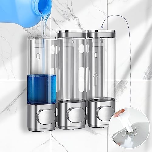 Shower Soap Dispenser,Shampoo and Conditioner Dispenser
