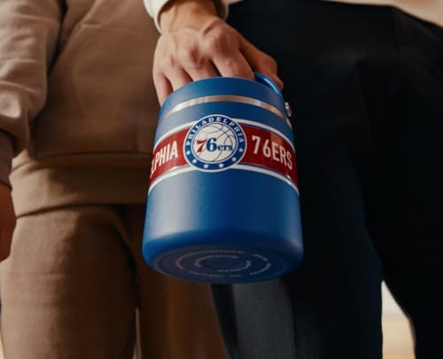 Hydrapeak x NBA Officially Licensed Los Angeles Clippers 25oz Stainless Steel Vacuum Insulated Thermos Food Jar with Handle, Wide Mouth Leak-Proof for Boys & Girls, 10 Hours Hot & 16 Hours Cold
