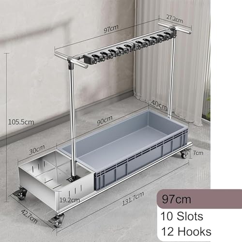 Heavy Duty Mop and Broom Holder