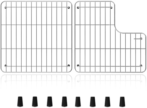 Sink Protector for Kohler K-6639-ST Whitehaven, Stainless Steel Sink Rack Replacement for Kohler Whitehaven Farmhouse Cairn K-6488/K-6489 Bottom Racks