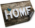 Floor Mat - for Indoor and Outdoor Use - Doormat - Non-Slip - Front Door Shoe Scraper - Size: 17x29