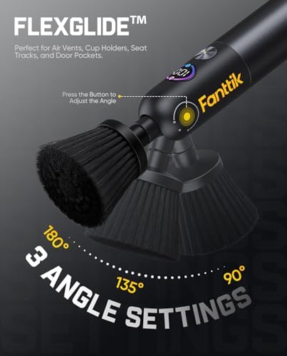 Fanttik Flip G10 Nano AutoCare Electric Car Interior Detailing Brush