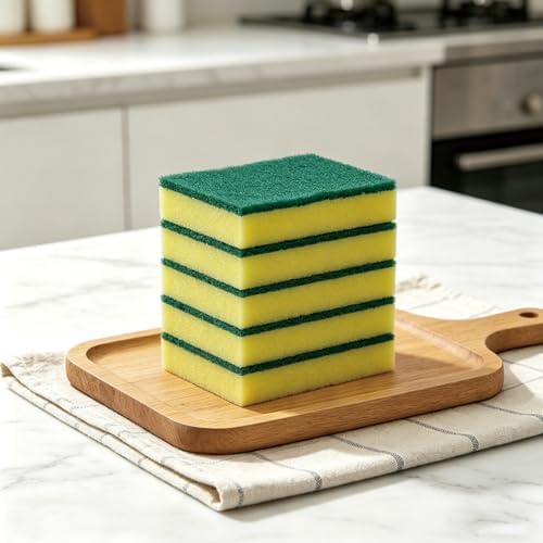 AIDEA Sponges Kitchen, 50 PK Heavy Duty Dish Sponge Kitchen, Scrub Sponges