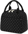 Bluboon Lunch Bag for Women Men Cute Corduroy Lunch Tote Bags Reusable Insulated Lunch Box Large Capacity Reusable Insulated Cooler for Work Picnic or Travel