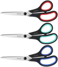 iBayam 8.5" Heavy Duty Scissors All Purpose for Office School Crafts Sewing