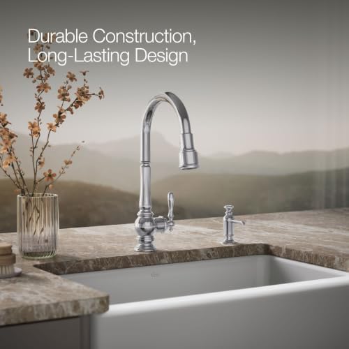 Kohler K-35759-CP Artifacts Soap/Lotion Dispenser, Polished Chrome