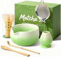 Matcha Whisk Set with Ceramic Bowl & Bamboo Chasen