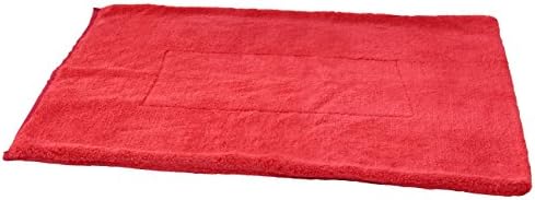 Maxshine 20" x 28" Universal 6-Pack Big Red Microfiber Towels (1000GSM) – Large, Plush, Rinse-Free Double-Sided Drying Towels – Professional Auto Detailing Cloths for Cars