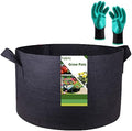 100 Gallon Big Raised Garden Bed Bag (40x20 inch) Large Plant Grow Bag for Tomato,Potato Planter,Herbs Veggies Planter,Flower Bed,Plant Container,Yard Waste,Lawn Debris,Leaf Bag with Gardening Gloves