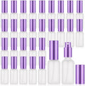 Roshtia 30 Pcs Glass Spray Bottle, 1 oz, Purple