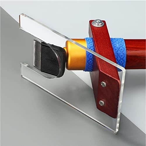 Shearing Guide for Carpet Trimmer, Rug Tufting Shearing Guide, Solid Wood Rug Tufting Carver Holder Base, Carpet Trimmer Bracket Tool for Keeping Rugs Flat, Excluding Carpet Trimmer