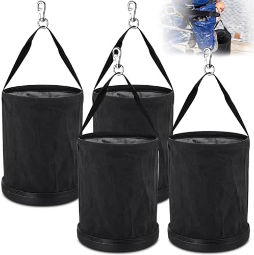 Lineman Canvas Bucket Tool Bag, 15" x 12