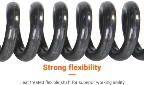 iMeshbean Drain Cleaning Cable Hollow Core Cable Sewer Cable Drain Auger Cable Cleaner Snake Clog Pipe Drain Cleaning Cable Sewer Drain Auger Snake Pipe (45 Feet x 5/8 Inch)