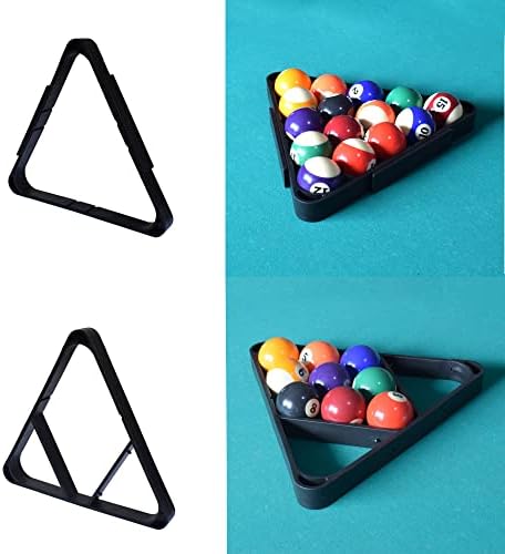 Deluxe Billiard Accessories Kit with Canadian Maple Pool Cues, Balls, Triangle, Cue Rack & Maintenance Tools – Complete Home Game Room Starter Set