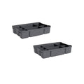 Storage Container Organizing Tray for Superio Bin or Drawer Plastic Organize Sewing (2 Count)