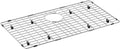 Large Sink Rack,Stainless Steel Sink Protector for Kitchen Sink,28.3"L×15.3"W,Sink Grid for Bottom of Sink,Metal Sink Grate with Rear Drain,1 pack