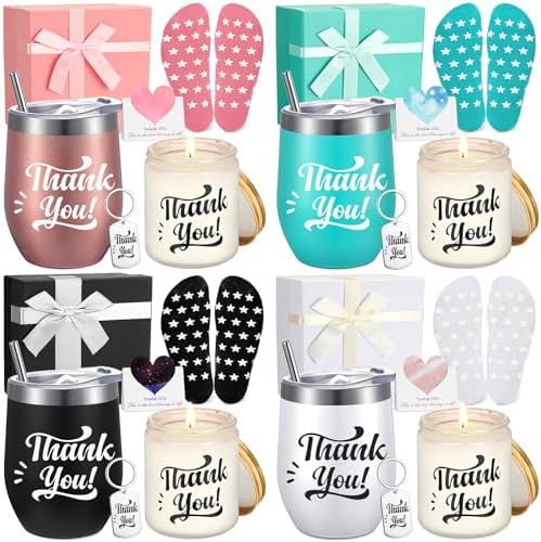 Tioncy 24 Pcs Housekeeping Thank You Gift Basket for Women, Thank You
