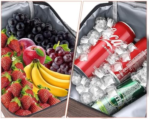 ZM-YOUTOO Lunch Box for Men - Reusable Lunch Bag Men Adult Women- Insulated Small LunchBox (Azure)