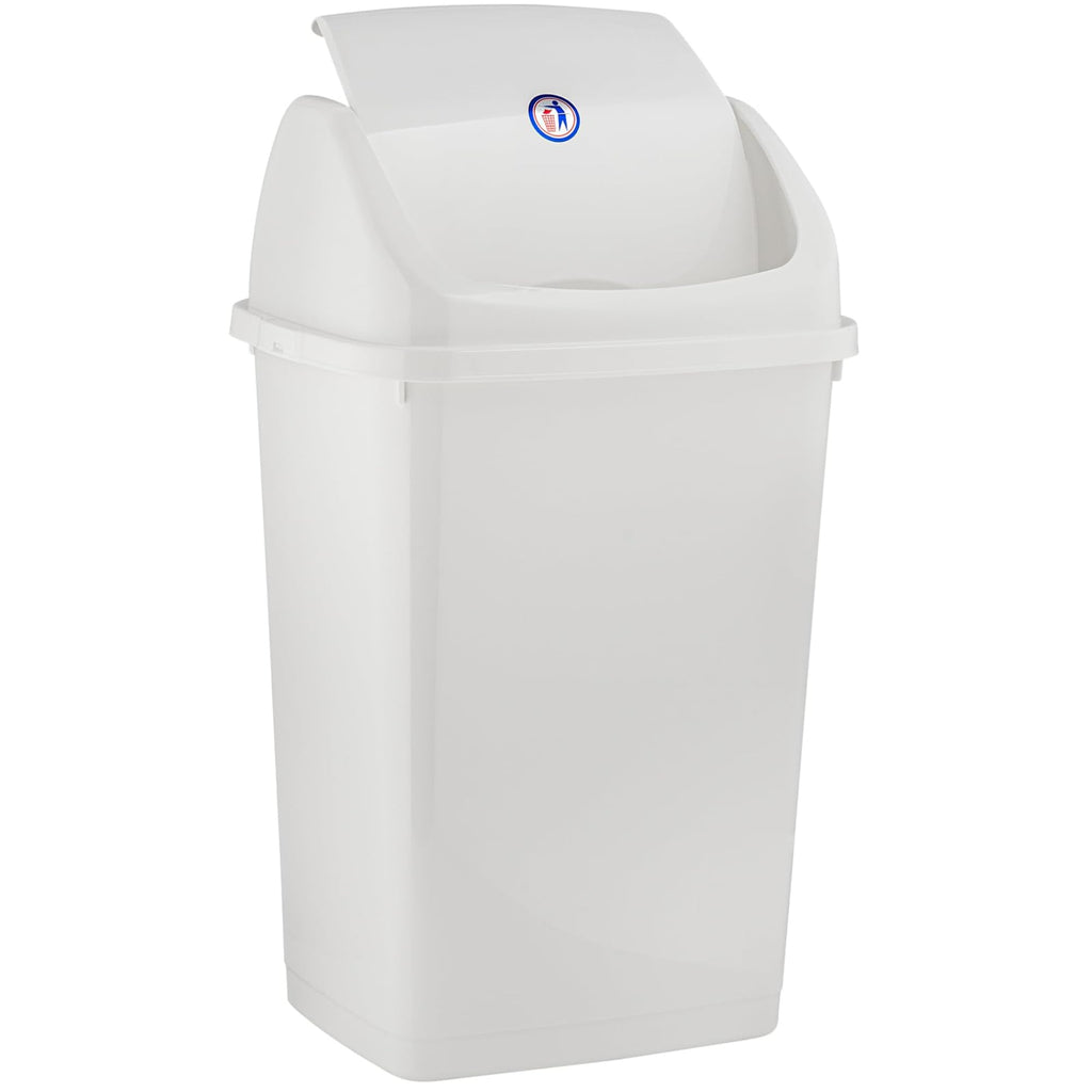 Kitchen Trash Can 13 Gallon with Swing Lid (2 Count)
