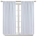 Rod Pocket Room Darkening Curtains 54 Inches Length