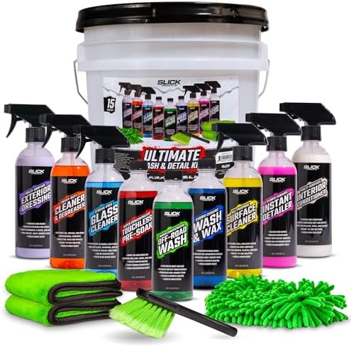 Slick Products Ultimate Car, Truck, Motorcycle & ATV Detailing Kit