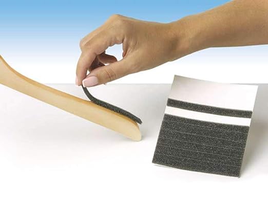 NAHANCO Foam Strips - Grey Non-Slip - 1600 Count