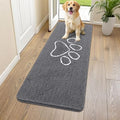 Smiry Dog Door Mat for Muddy Paws, Absorbent Non Slip Dirt Trapper, 59x24