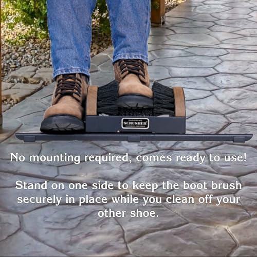 Scrusher Original Shoe Cleaner Brush with Portable Base, Loon Design