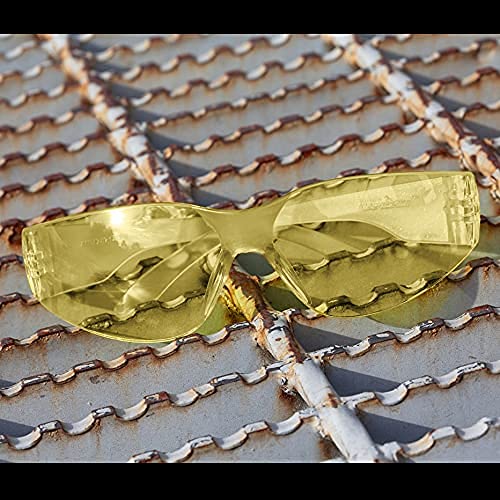 Yellow Safety Glasses (12 Count)