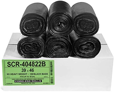 Aluf Plastics Trash Bags, Commercial Source Reduction Series