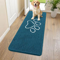 Smiry Dog Door Mat for Muddy Paws, Absorbent Non Slip Dirt Trapper, 59x24