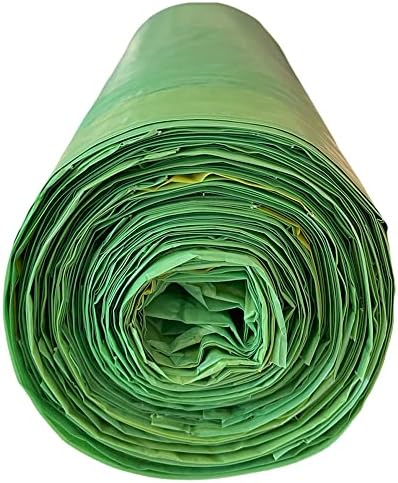 WellHome Organic 120 Self-Seal Bin Bags 40L Capacity Each, Polyethylene, 64 x 71 cm / 40-50 Litres