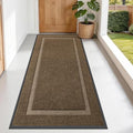 OLANLY Front Door Mat Outside 71x30, All-Season Heavy-Duty Rubber Doormat