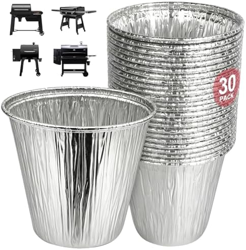 30PCS BAC608 Grease Bucket Liner for Traeger Timberline/Timberline XL Grill