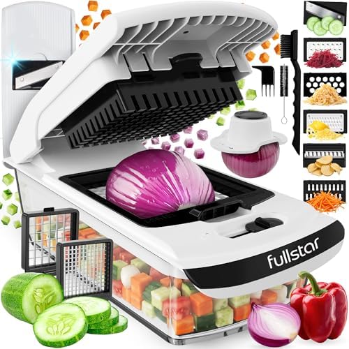 Fullstar Pro Original Vegetable Chopper & Mandoline Slicer Kitchen Gadget