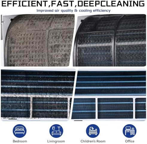 13Pcs Mini Split Cleaning Kit Wall Mount Air Conditioner Tools