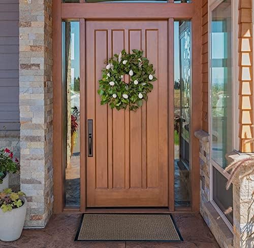 Envelor Front Door Mat - Indoor/Outdoor Entrance Non-Slip Durable Floor Mat for Kitchen & Home Decor, 24 x 36 Inches, Brown